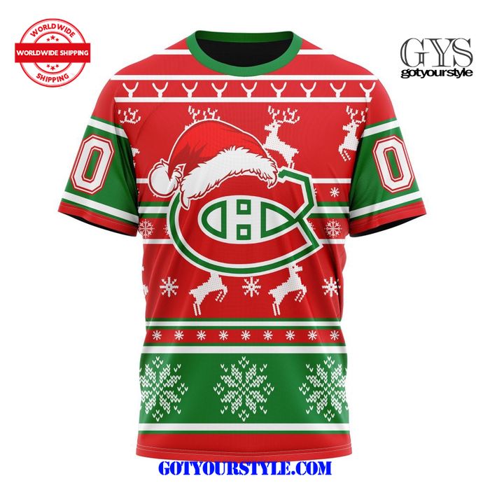 Montreal Canadiens Christmas Santa Claus Unisex Shirt