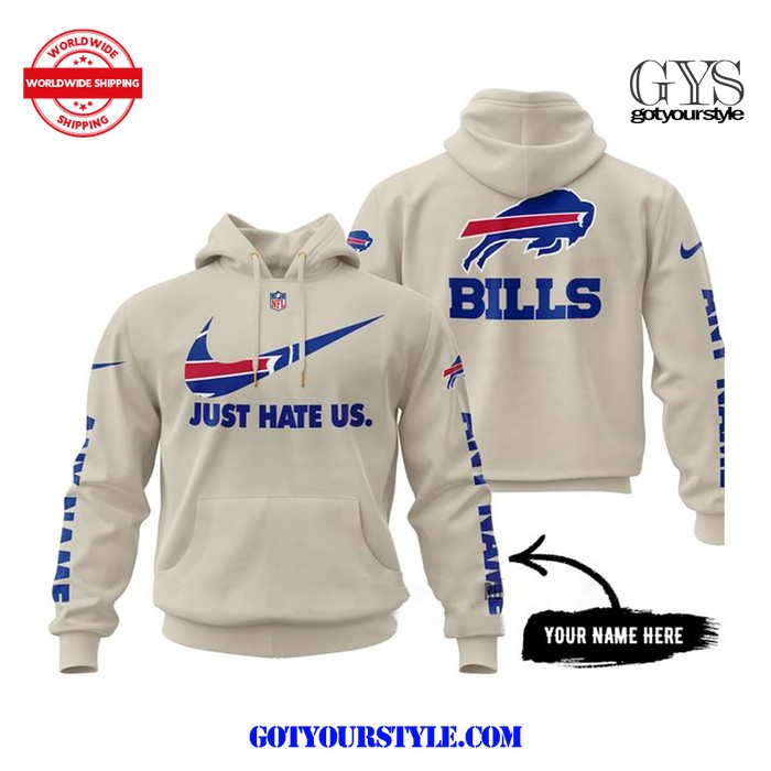 NFL Buffalo Bills Just Hate Us Limited Edition Hoodie