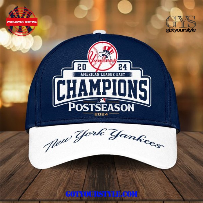 New York Yankees Champions Postseason 2024 Classic Cap