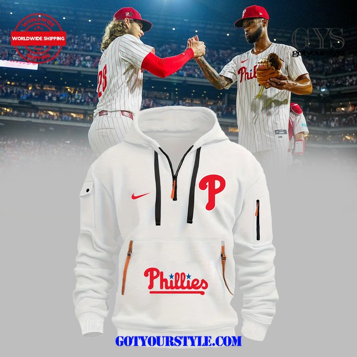 Philadelphia Phillies Special 2024 Half Zip Hoodie