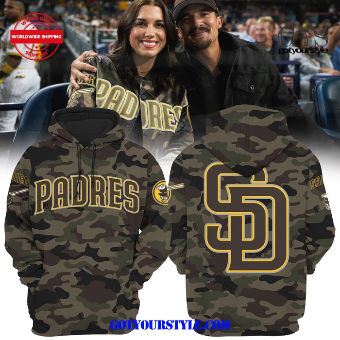 San Diego Padres 2024 Limited Camo Hoodie