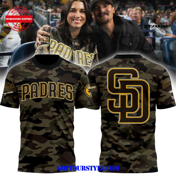 San Diego Padres Limited Edition Camo 2024 T-Shirt