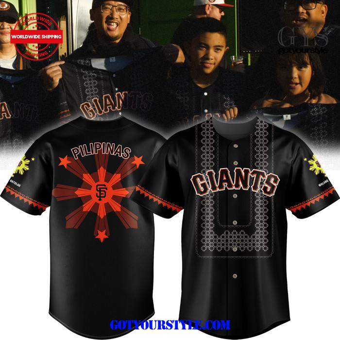 San Francisco Giants 2024 Filipino Heritage Night Baseball Jersey