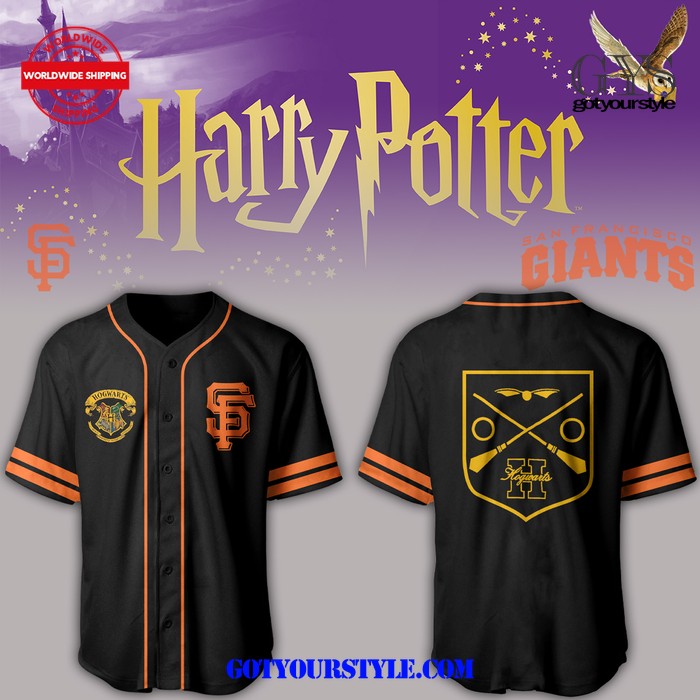 San Francisco Giants Harry Potter 2024 Limited Edition Baseball Jersey