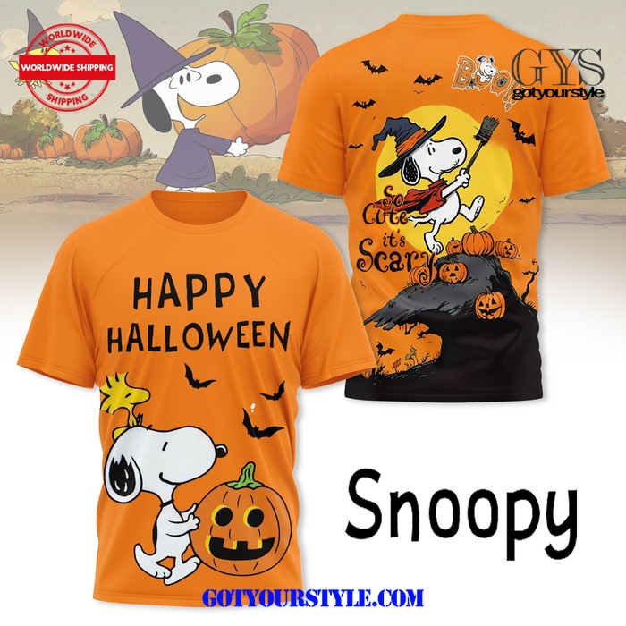 Snoopy Happy Halloween 2024 Shirt Collections