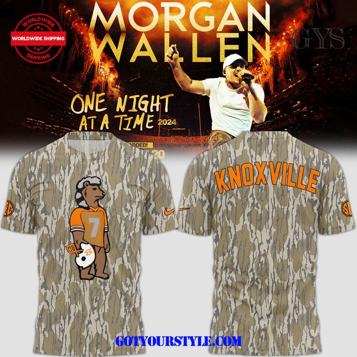 Tennessee x Morgan Wallen 2024 Special Camo Edition T-Shirt