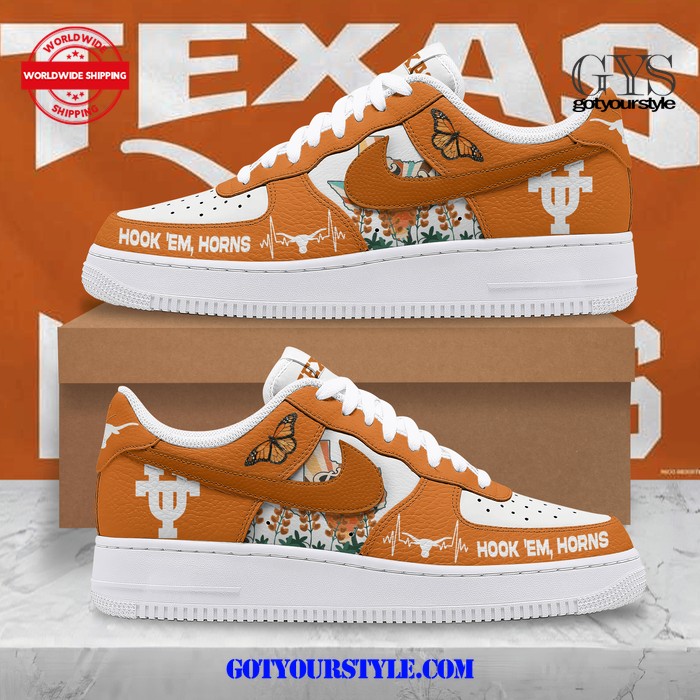 Texas Longhorns Hook Em Horns Air Force 1