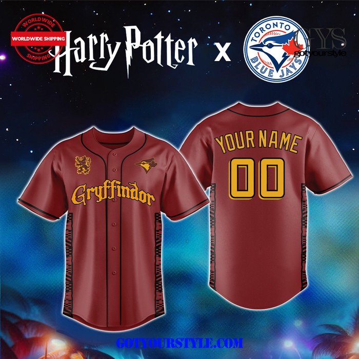 Toronto Blue Jays Gryffindor 2024 Baseball Jersey