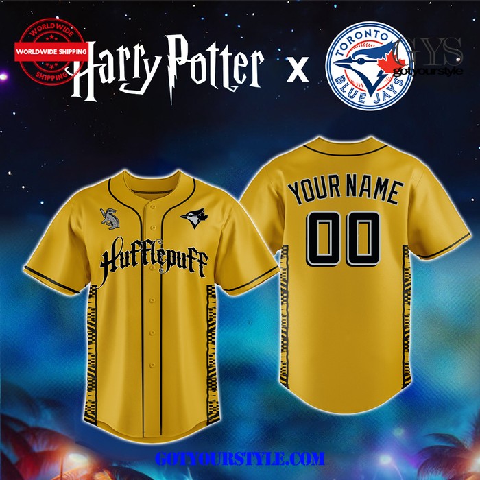 Toronto Blue Jays Hufflepuff 2024 Baseball Jersey