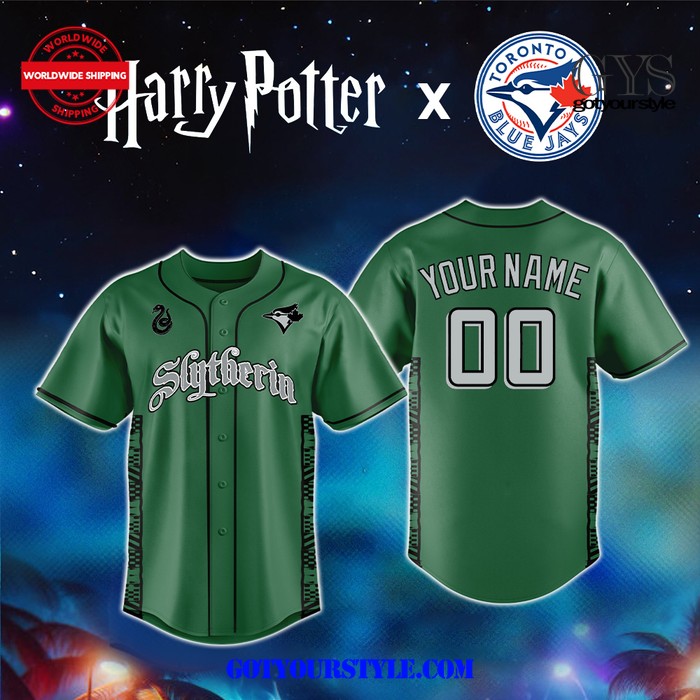 Toronto Blue Jays Slytherin 2024 Baseball Jersey