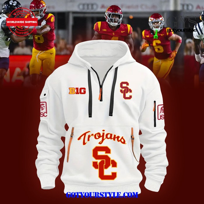 USC Trojans Football 2024 Limited Half Zipper Hoodie