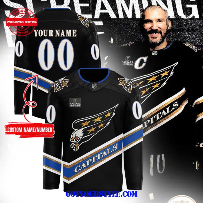 Washington Capitals New Season Hockey Jersey