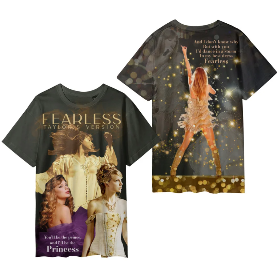 Taylor Swift Fearless Taylor’s Version Oversize Shirt