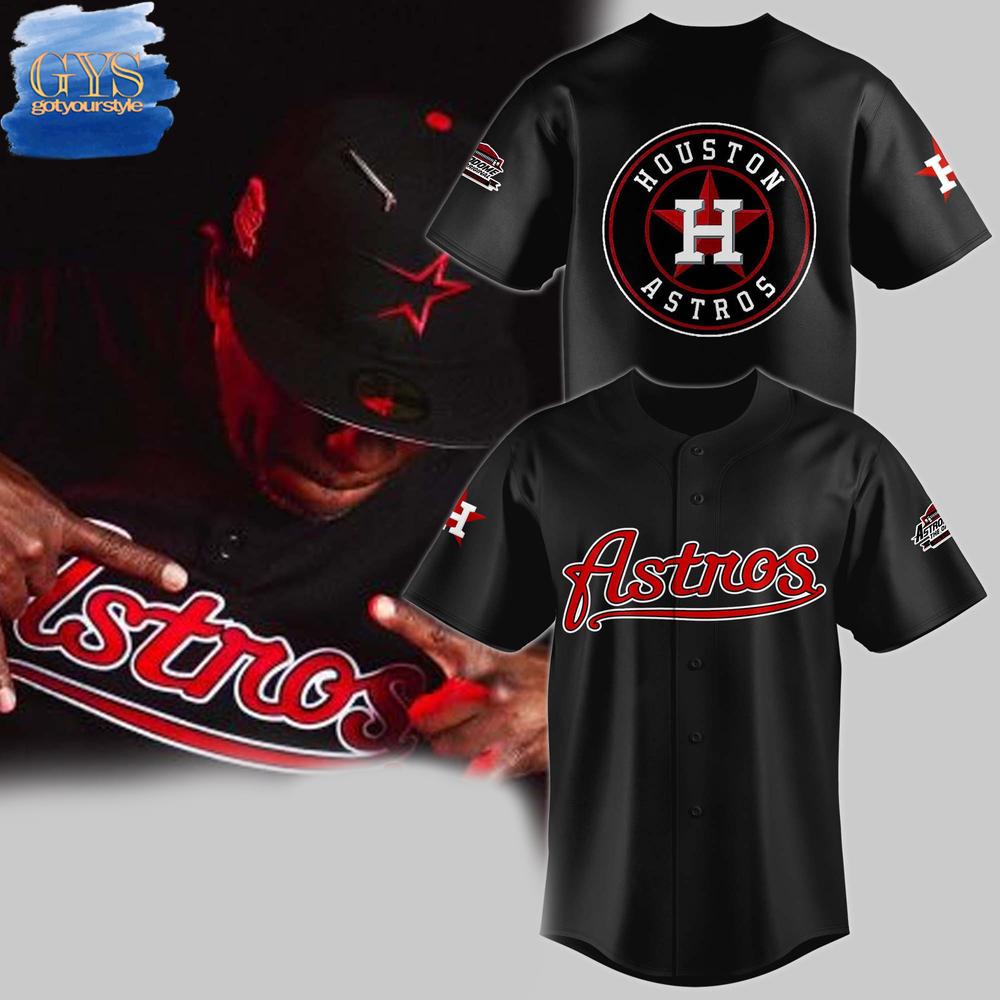 2024 Houston Astros x Brother Mob Scarface 30th Anniversary Special Limited Baseball Jersey