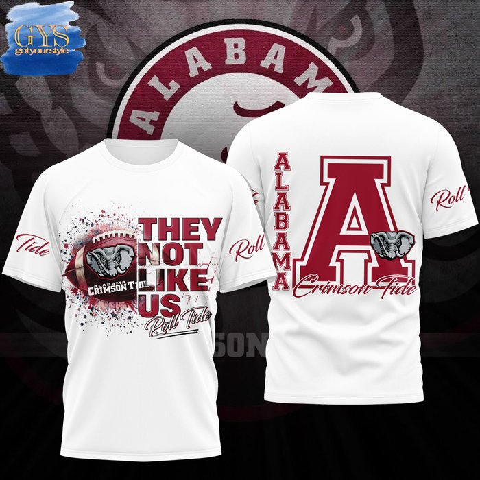 Alabama Crimson Tide They Not Like Us Limited T-Shirt