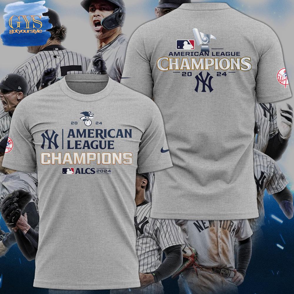 American League Champions 2024 New York Yankees Limited Edition T-Shirt