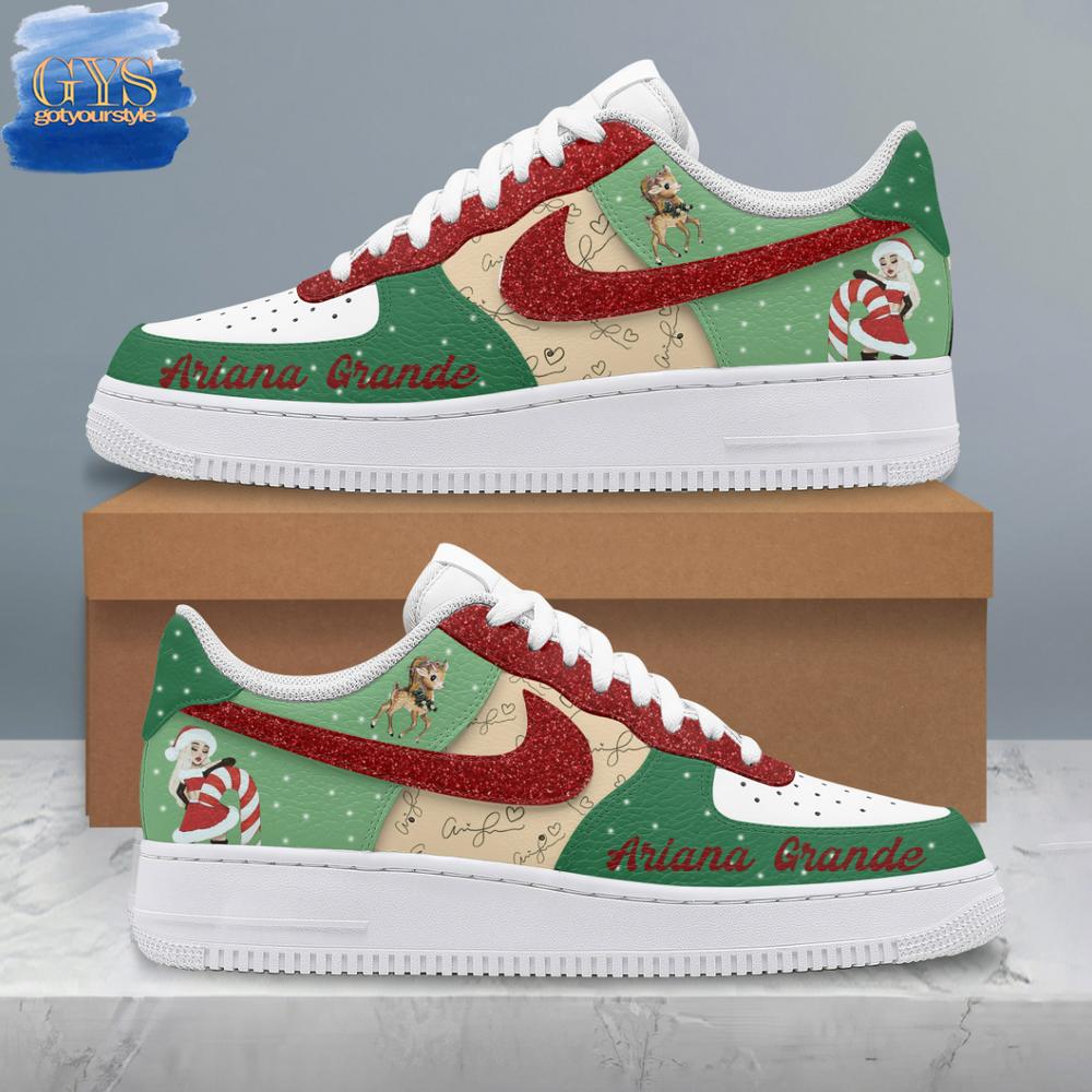 Ariana Grande Christmas 2024 Air Force 1