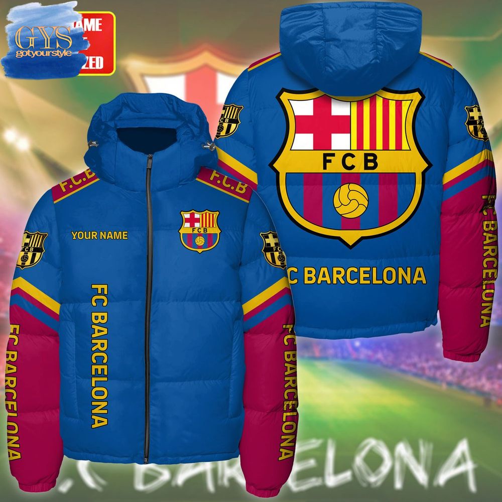 Barcelona Puffer Thermal Stand Collar Hooded Jacket