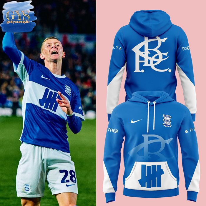 Birmingham City FC Undefeated 2024 Limited Hoodie