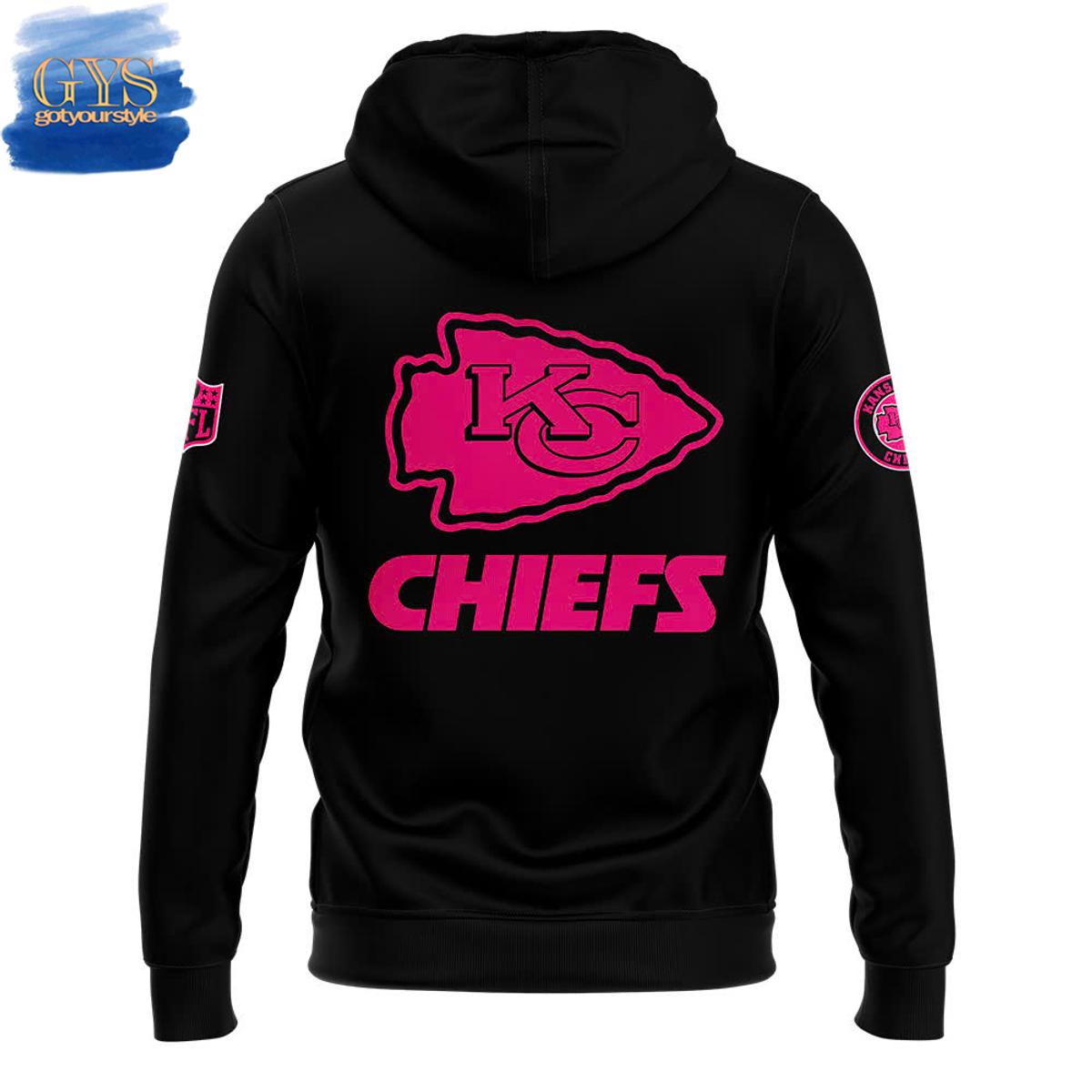 Black Kansas City Chiefs 2024 NFL Crucial Catch Club Pullover Hoodie