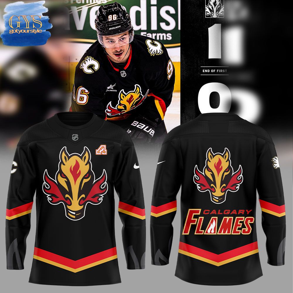 Calgary Flames Reverse Retro Limited Edition Jersey