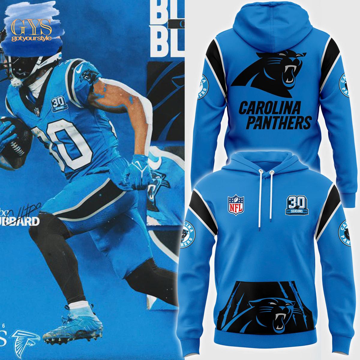 Carolina Panthers 30th Anniversary Special Edition Hoodie