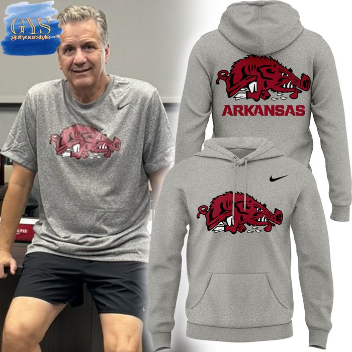 Coach John Calipari Arkansas Razorback Limited Nike Hoodie