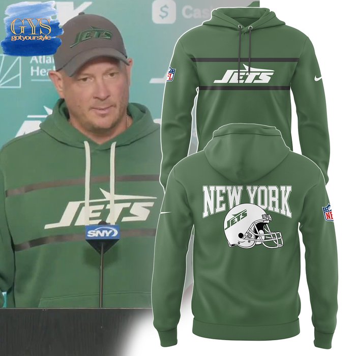 Coach Robert Saleh New York Jets 2024 Limited Edition Hoodie