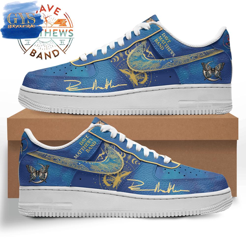 Dave Matthews Band 1991 Blue Air Force 1