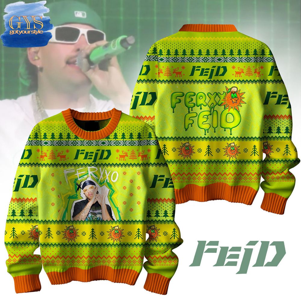 Feid Ferxxo Ugly Christmas Sweater