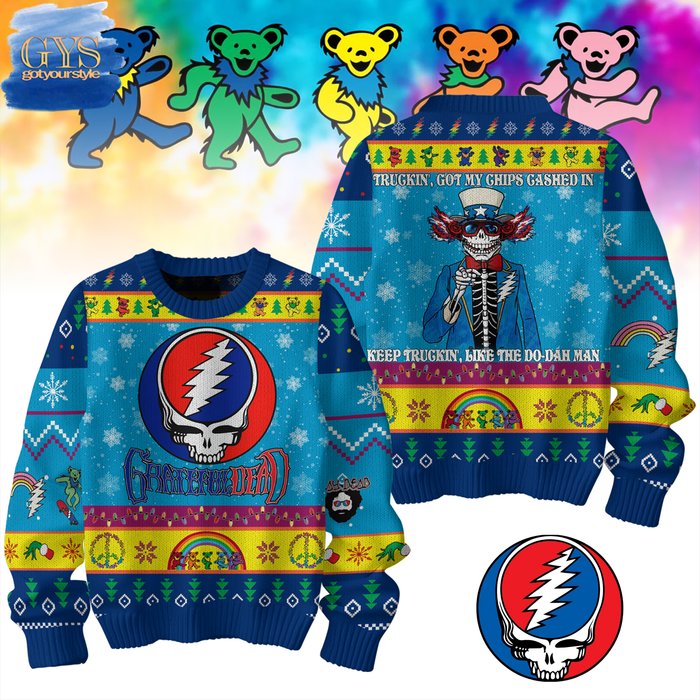 Grateful Dead The Doo Dah Man Ugly Sweater