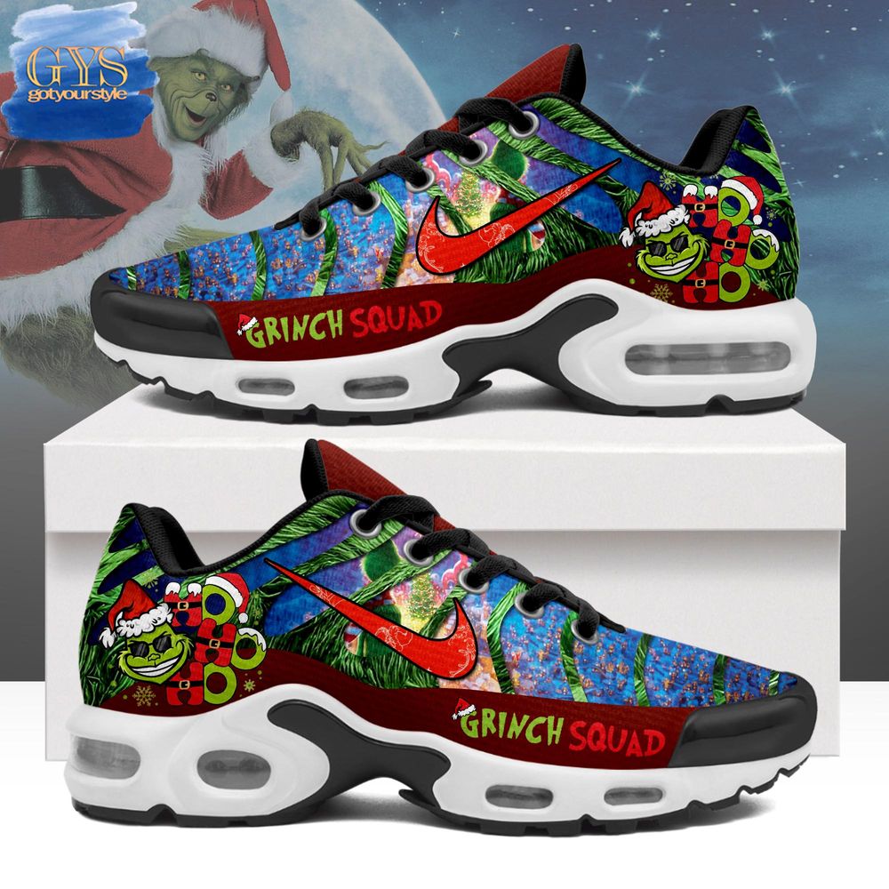 Grinch Squad Limited Christmas Air Max Plus