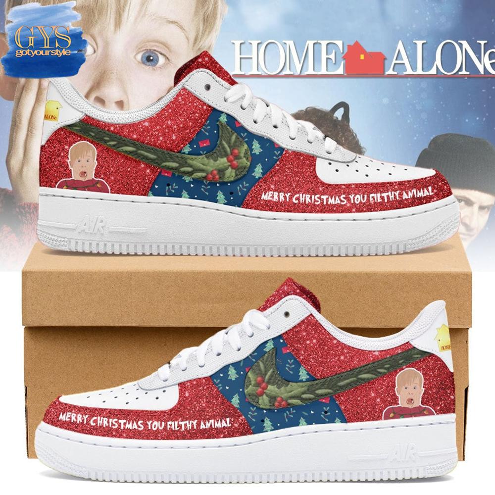 Home Alone Merry Christmas 2024 Limited Nike Air Force 1