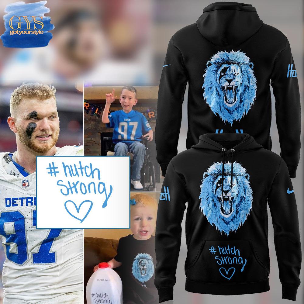 Hutch Strong Detroit Lions Limited Edition Hoodie