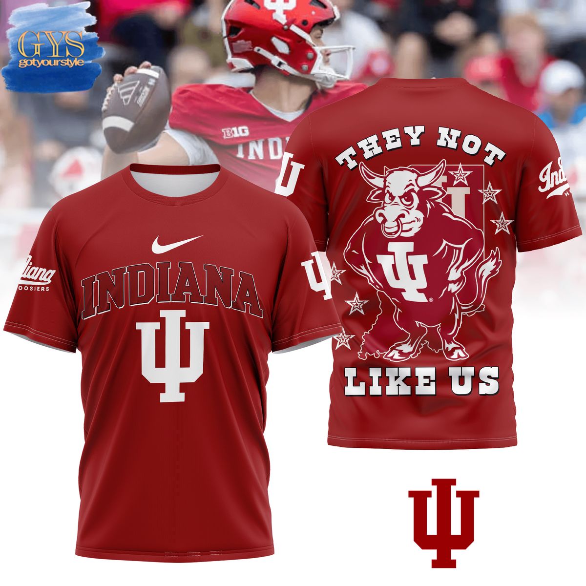 Indiana Hoosiers They Not Like Us Limited Edition T-Shirt