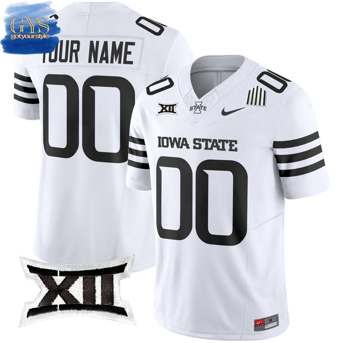 Iowa State Cyclones 2024 White Limited Edition Football Jersey