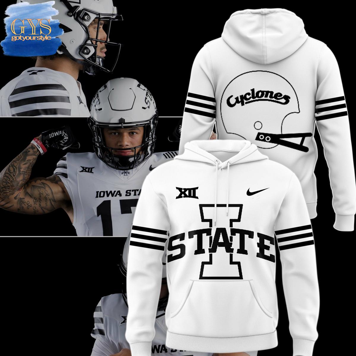 Iowa State Cyclones Whiteout 2024 Limited Edition Hoodie