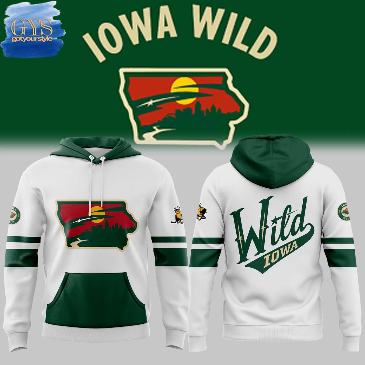 Iowa Wild Iowa Grown Alternate 2024 Limited Edition Hoodie