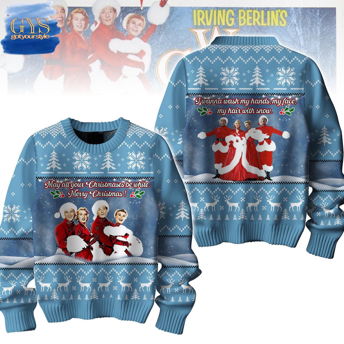 Irving Berlin White Christmas Limited Edition Ugly Sweater