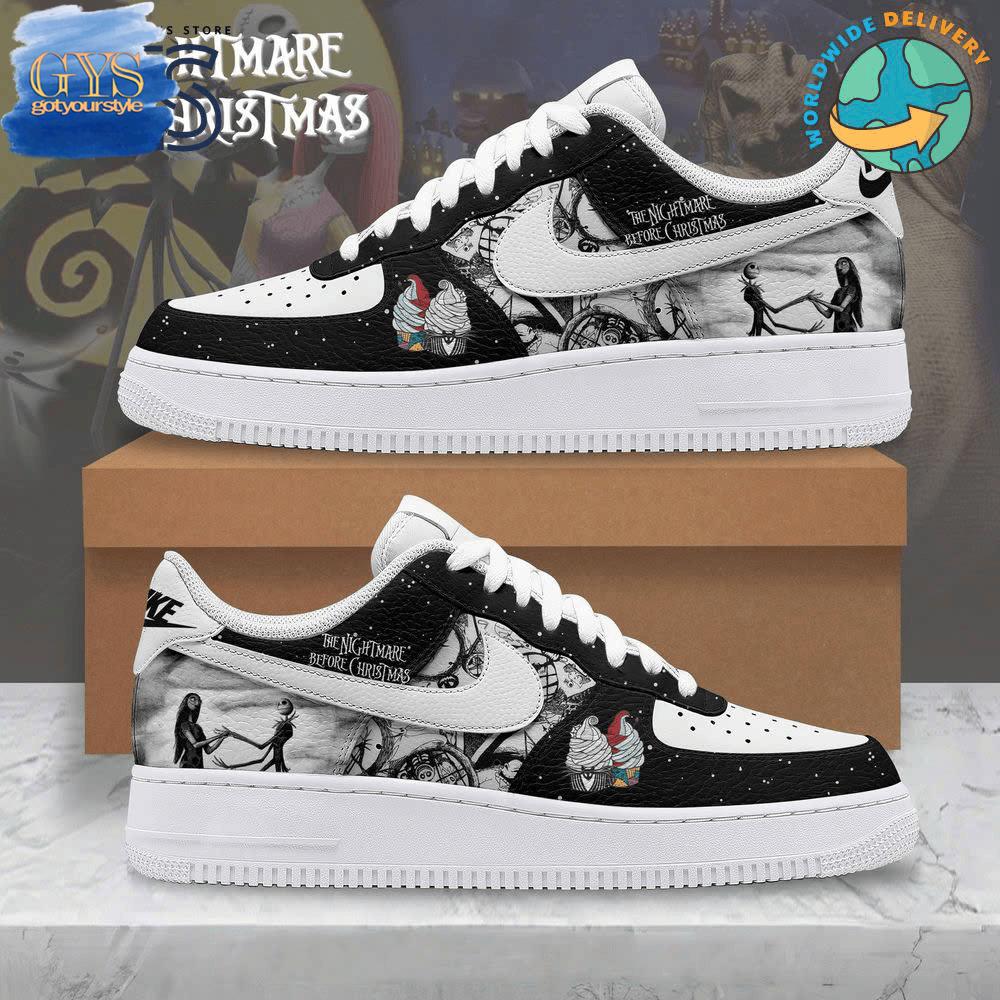 Jack Skellington The Nightmare Before Christmas Nike Air Force 1