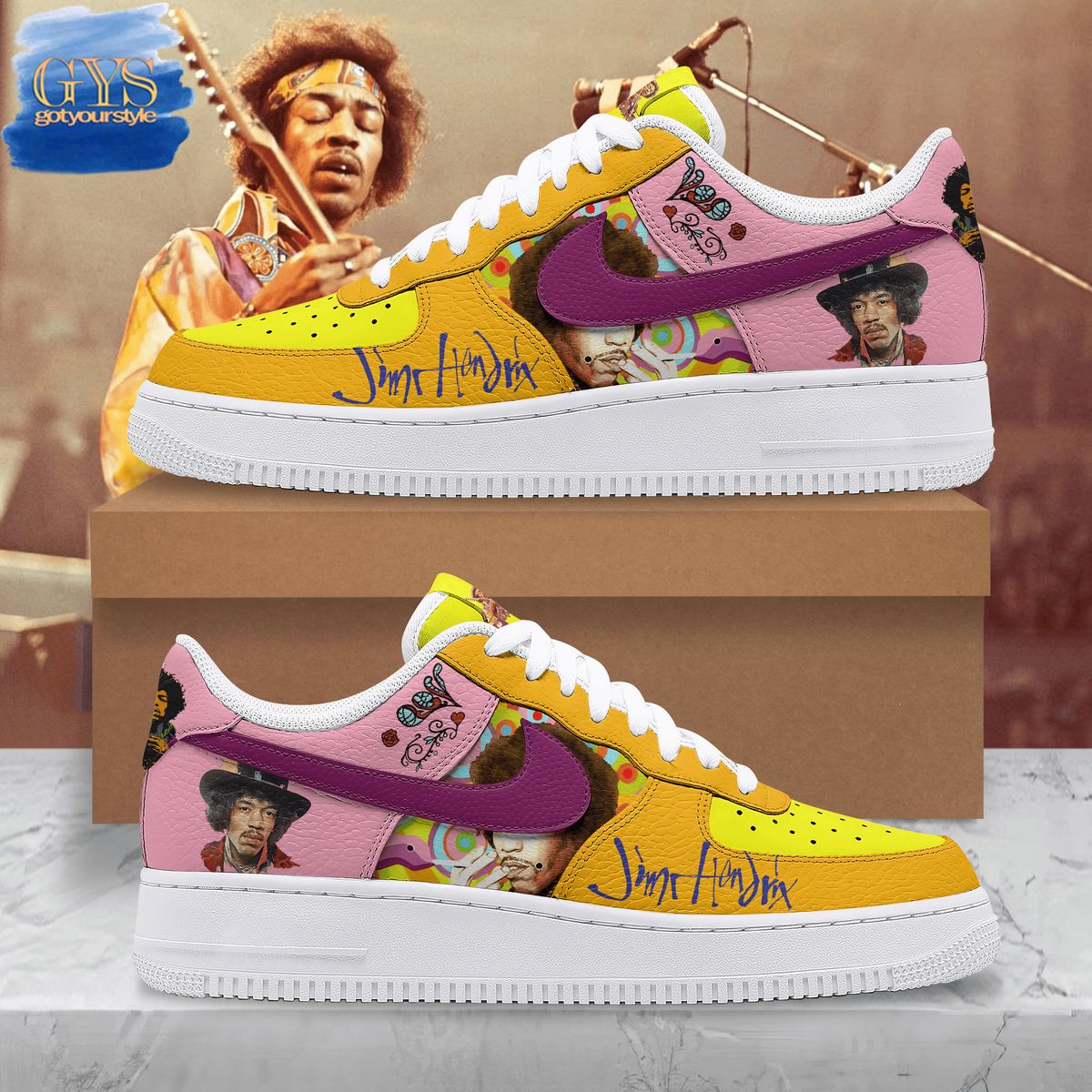 Jimi Hendrix Limited Edition Air Force 1