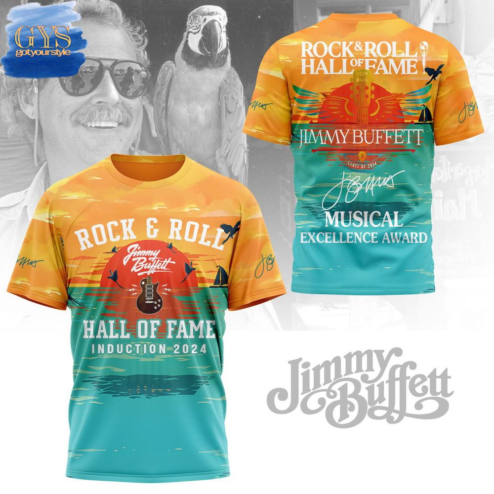 Jimmy Buffett Hall Of Fame 2024 Apparel