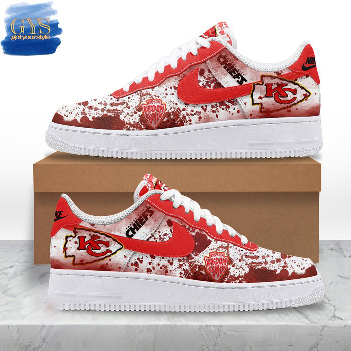 Kansas City Chiefs Kingdom Coming 2024 Limited Air Force 1