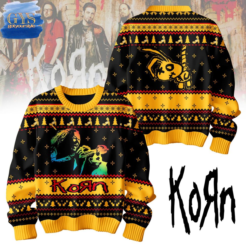 Korn Metal Christmas Ugly Sweater