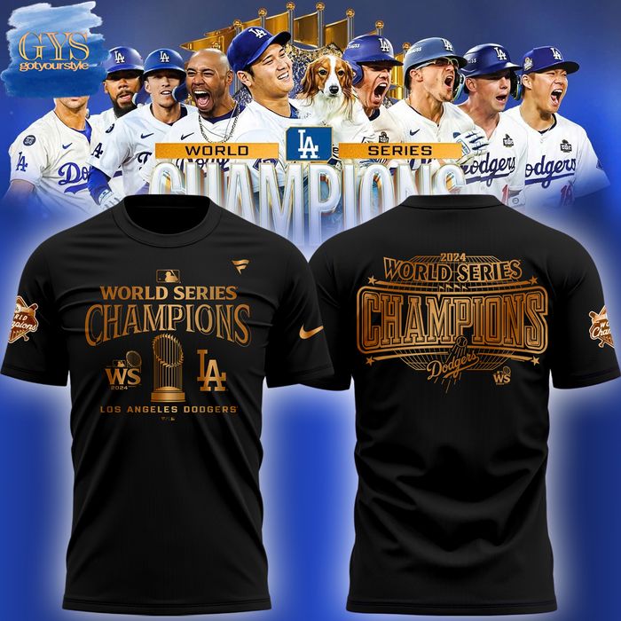 Los Angeles Dodgers 2024 World Series Champions Limited Edition Shirt