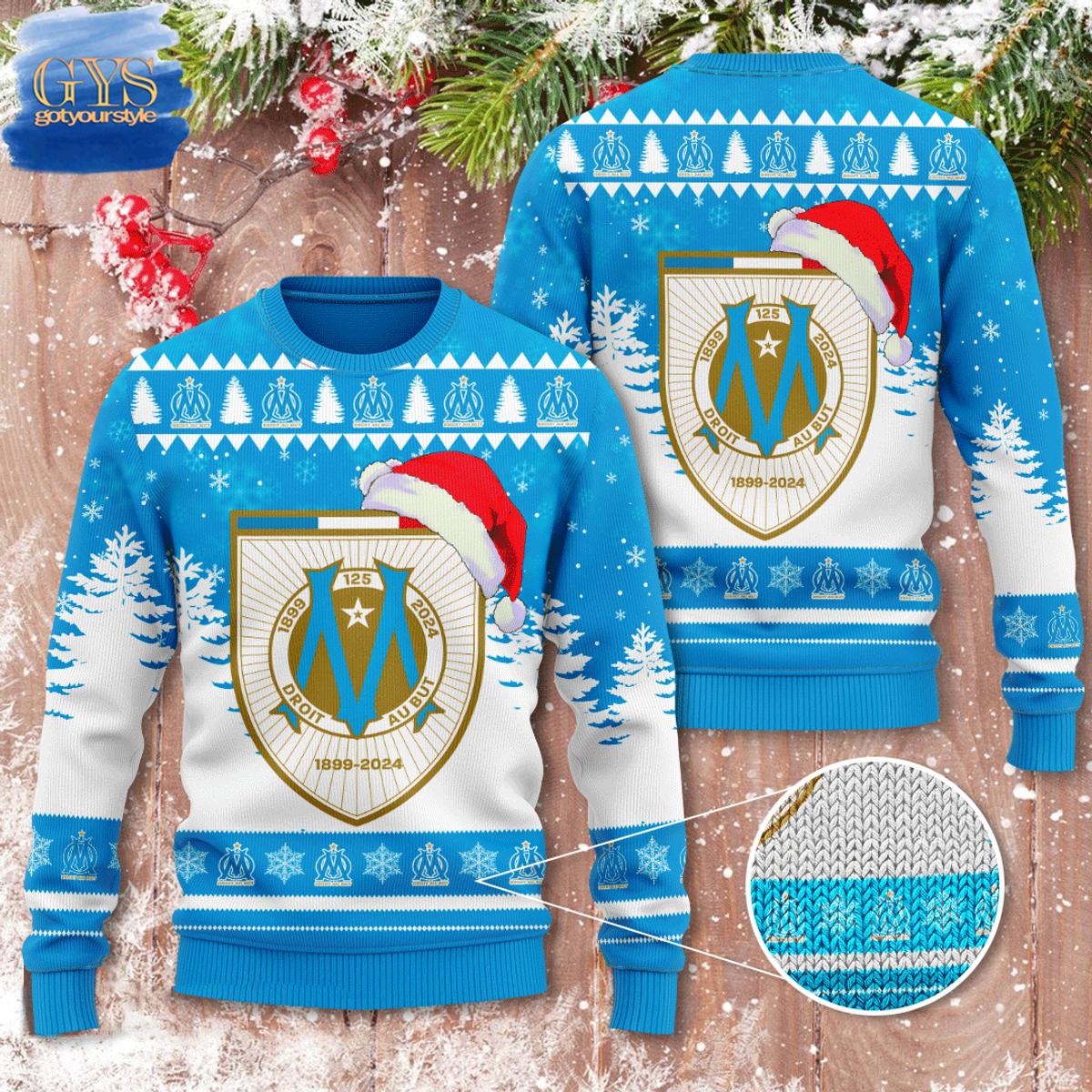 Marseille Merry Christmas 2024 Sweatshirt