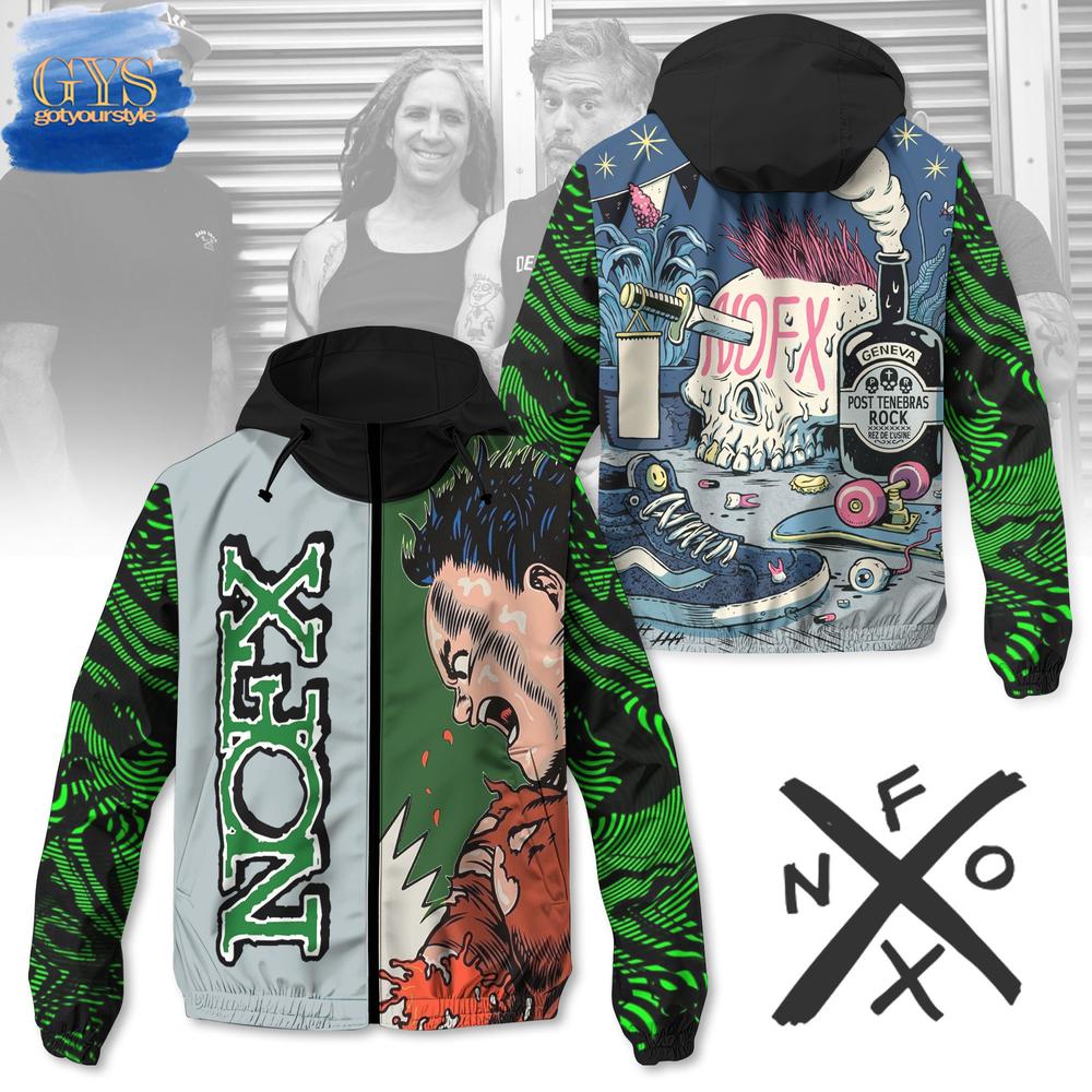 NOFX Band Post Tenebras Rock Rush Jacket