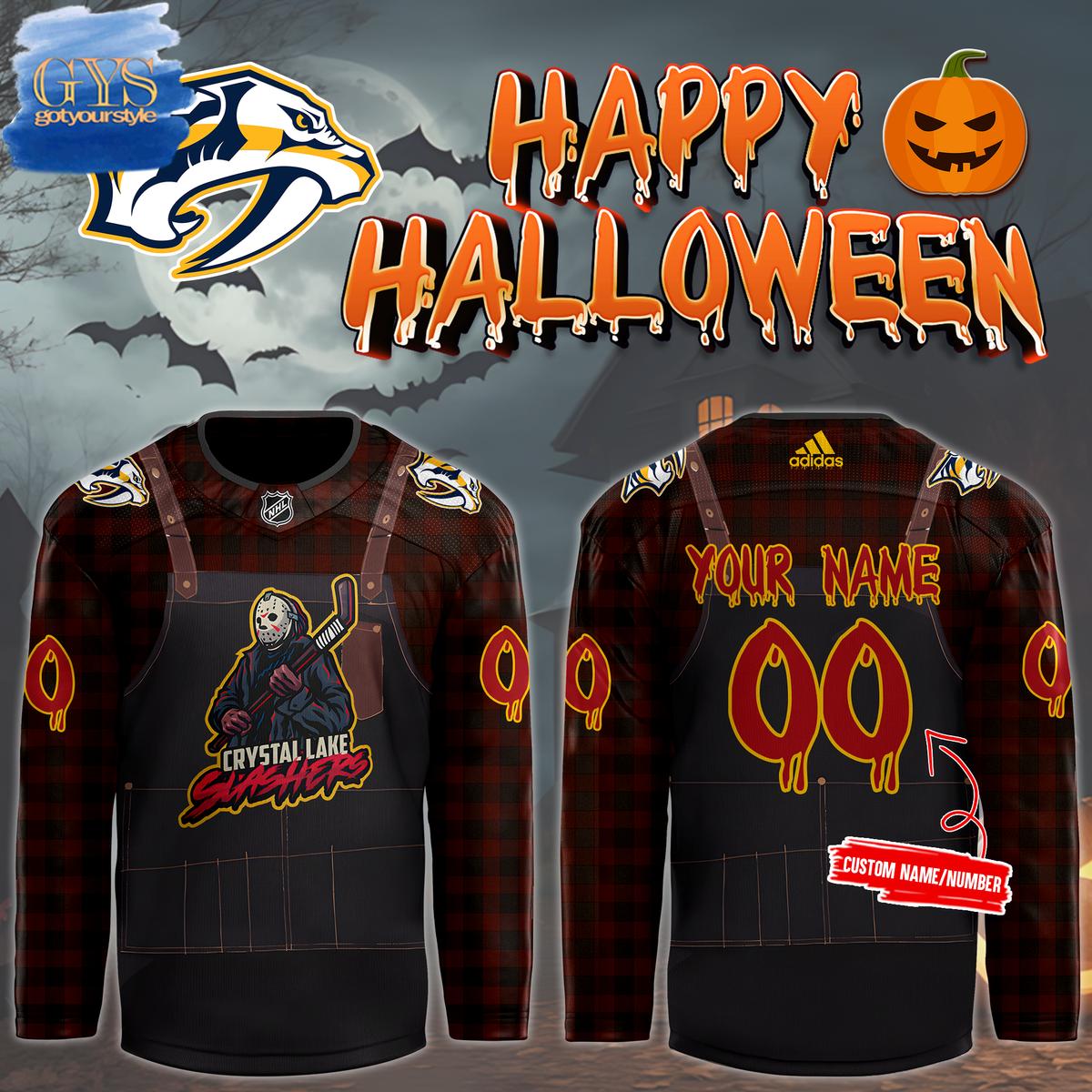 Nashville Predators Halloween Limited Edition Hockey Jersey