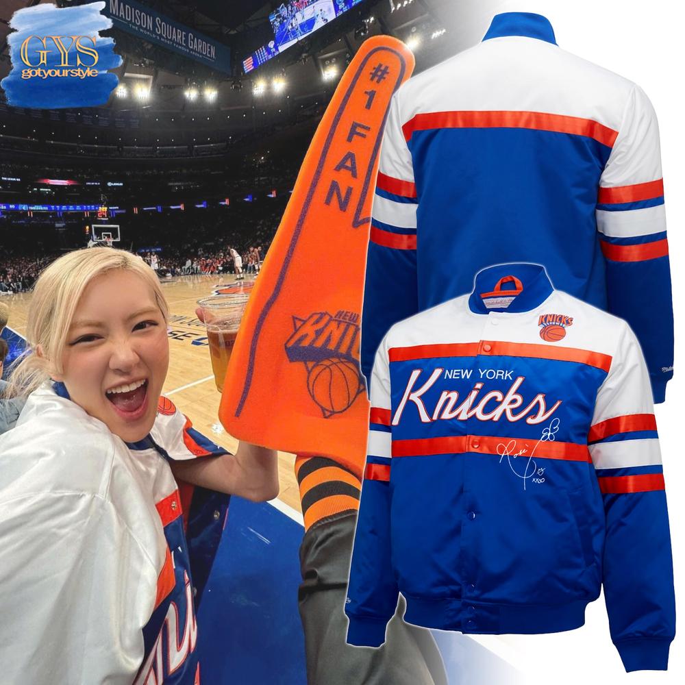 New York Knicks x Rose Bomber With Signature Bomber Jacket