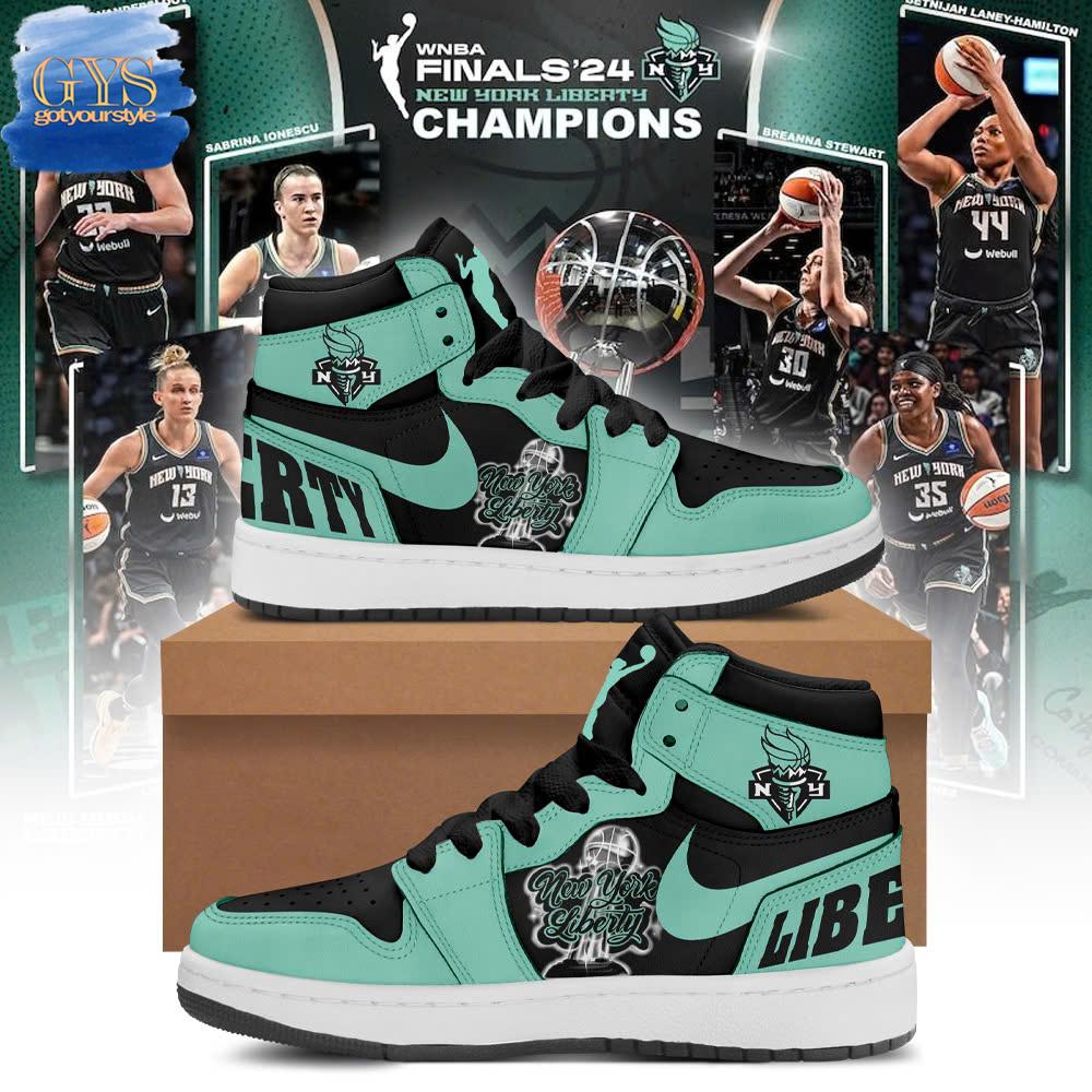 New York Liberty 2024 WNBA Finals Champions Air Jordan 1